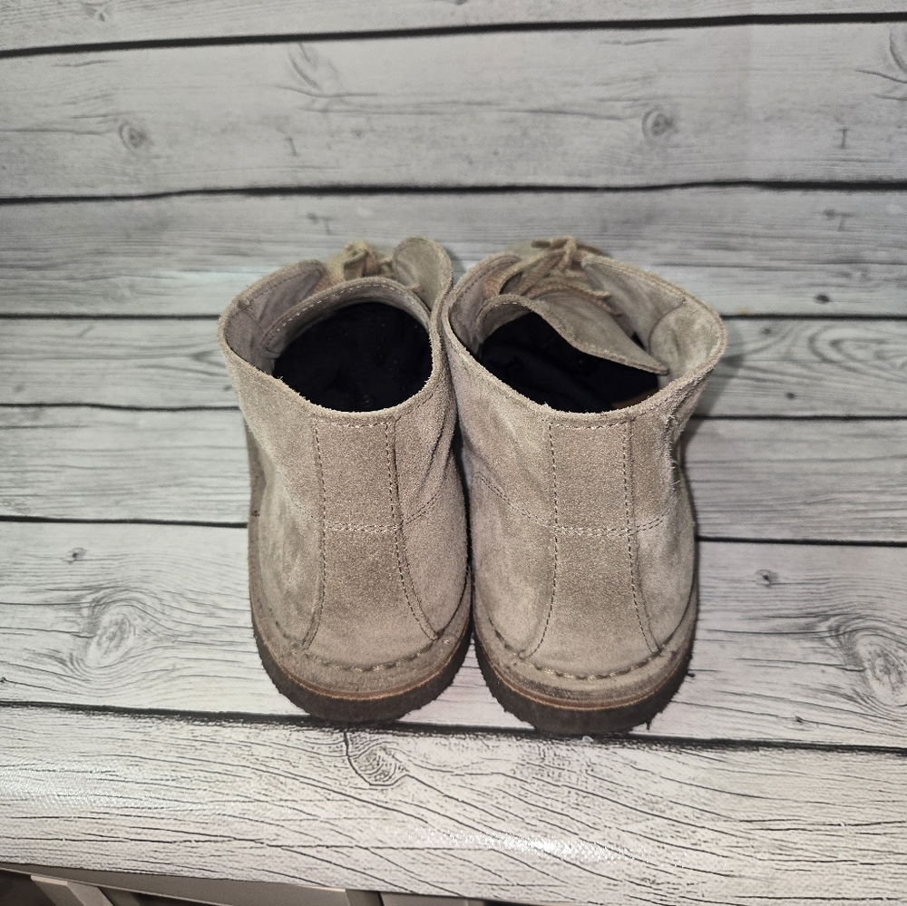 Rhodes Made in Italy Suede Chukka Boots Desert Style Crepe Sole Size 10 - Picture 4 of 16